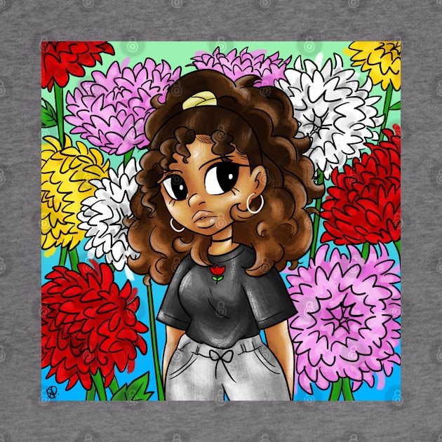 Aliyah Art Chrysanthemums by aliyahart